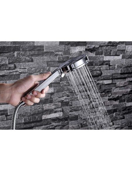 COLUMNA DE DUCHA MONOMANDO MODELO NASSAU CROMO DE IMEX