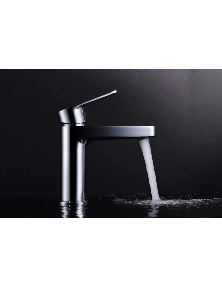 GRIFO DE LAVABO IMEX MONOMANDO CROMO MODELO TEIDE