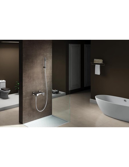 GRIFO MONOMANDO IMEX DE DUCHA MODELO OLIMPO CROMADO