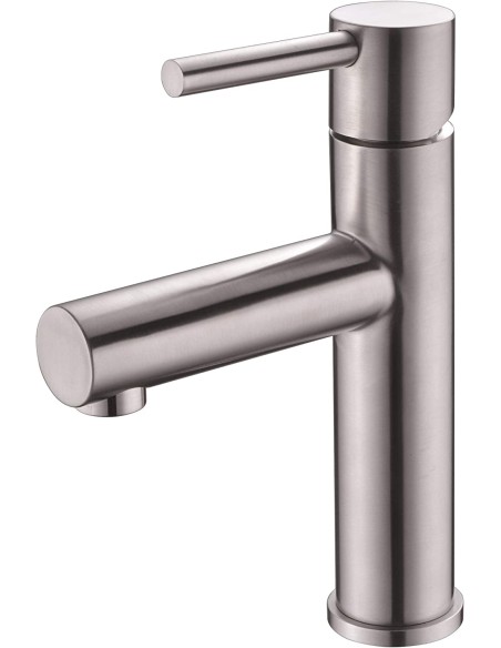 GRIFO DE LAVABO IMEX MONOMANDO ACERO S316 MODELO MOSCU