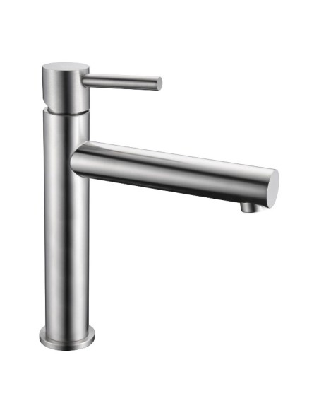 GRIFO DE LAVABO ALTO IMEX MONOMANDO ACERO S316 MODELO MOSCU