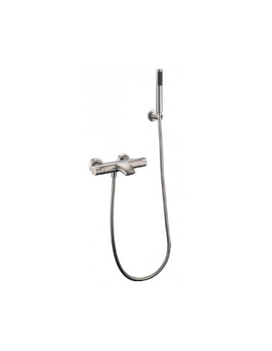 GRIFO DE BAÑERA Y DUCHA IMEX TERMOSTATICO ACERO S316 MODELO MOSCU