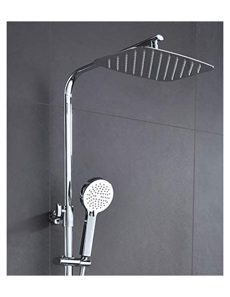 COLUMNA DE DUCHA TERMOSTATICA MODELO PRAGA CROMADO DE IMEX