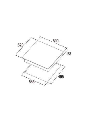 PLACA VITROCERÁMICA DE INDUCCIÓN 4...