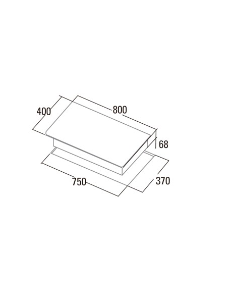 VITROCERÁMICA INDUCCIÓN 3 FUEGOS MODELO IB853BK CATA