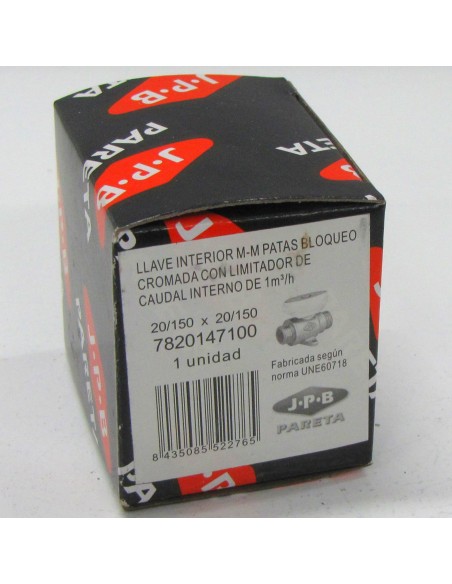 LLAVE CORTE M 20/150 JPARETA CROMADA