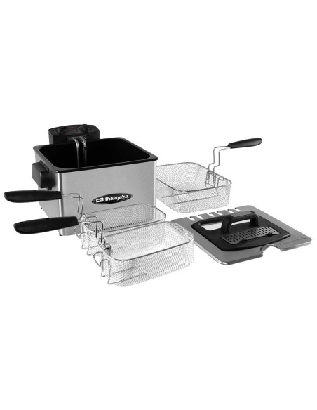 Freidora de acero inoxidable modelo FDR55 ORBEGOZO