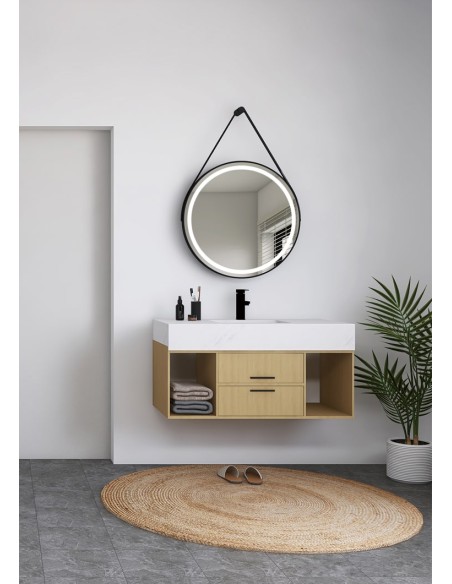 ESPEJO MODELO KENIA DE LEDIMEX RETROILUMINADO