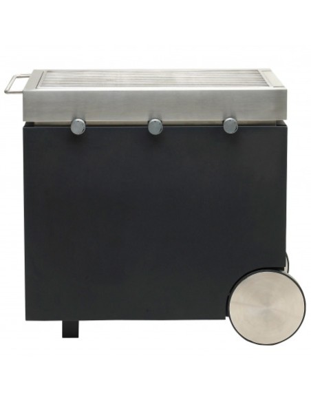 BARBACOA A GAS HEAT 3 INOX