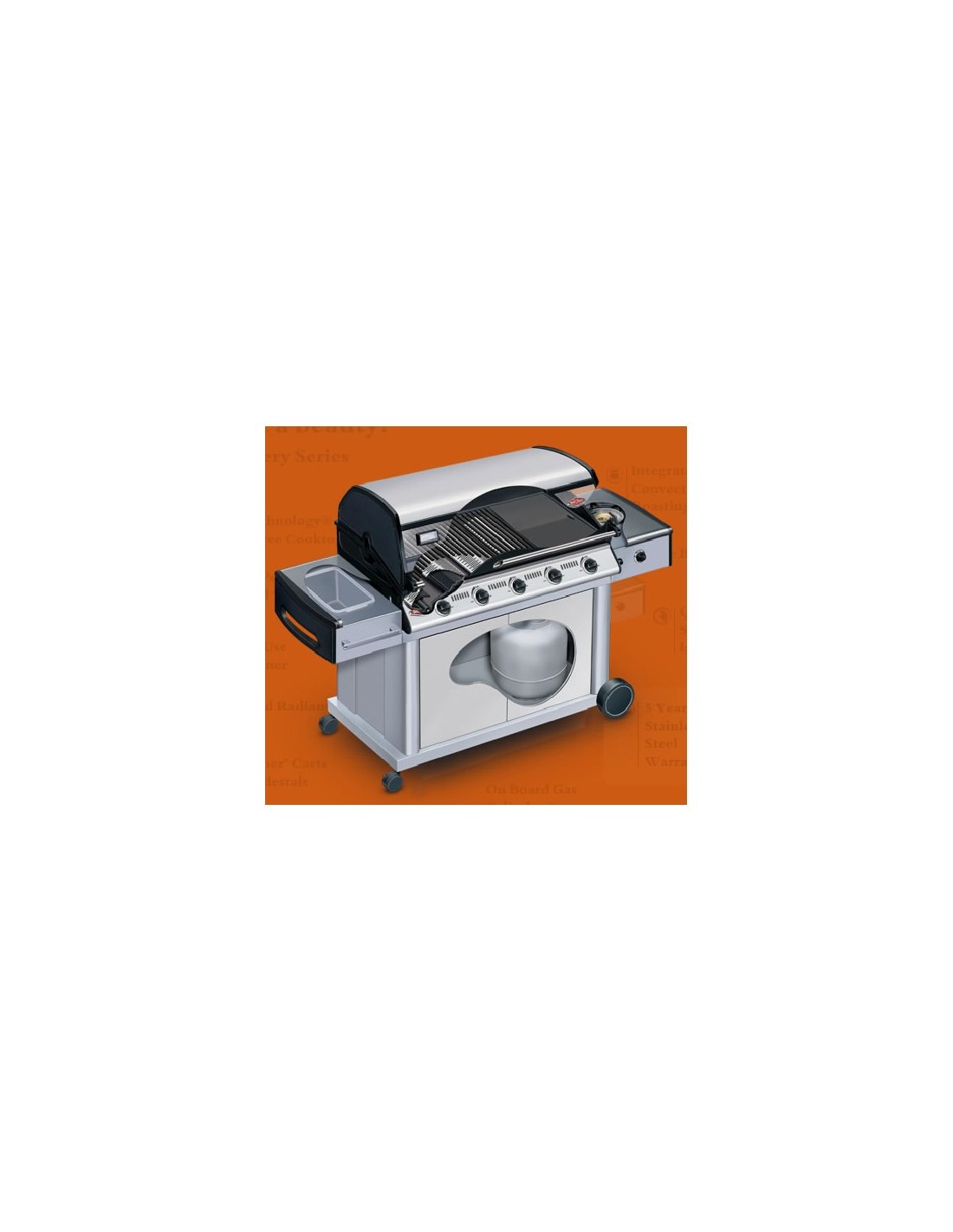 barbacoa gas carro discovery silver premium 4b