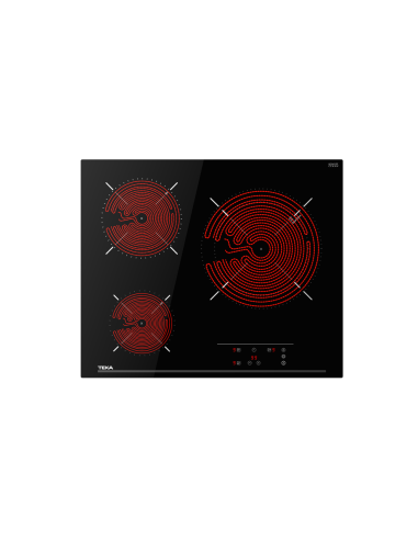VITROCERAMICA TEKA 3 ZONAS DE COCCION MODELO TB PRO 6315