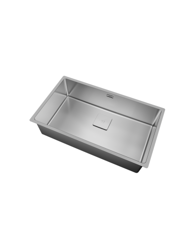 FREGADERO  DE 80cm EN ACERO INOX 1...