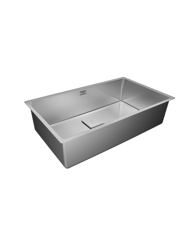 FREGADERO  DE 80cm EN ACERO INOX 1...