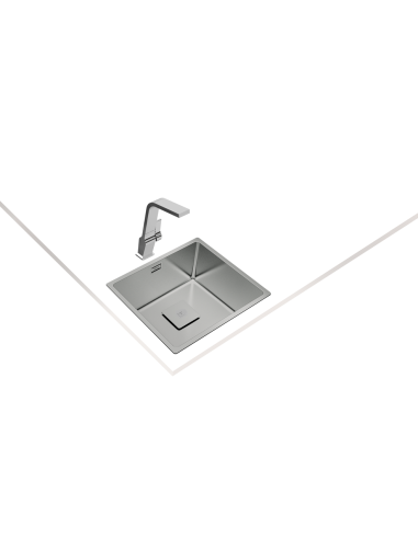 FREGADERO DE 1 CUBETA EN ACERO...