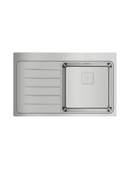FREGADERO ENCASTRADO IZQUIERDA EN ACERO INOX DE 50cm TEKA