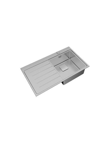 FREGADERO ENCASTRADO IZQUIERDA EN ACERO INOX DE 50cm TEKA
