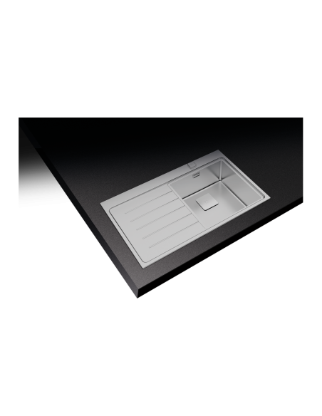 FREGADERO ENCASTRADO IZQUIERDA EN ACERO INOX DE 50cm TEKA