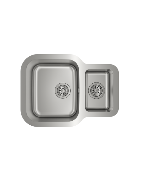 FREGADERO 1 CUBETA GRANDE Y OTRA AUXILIAR DE 70cm TEKA