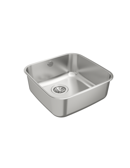FREGADERO DE 1 CUBETA EN ACERO INOX. DE 50cm TEKA