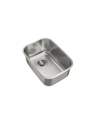 FREGADERO DE UNA CUBETA 45cm EN ACERO...