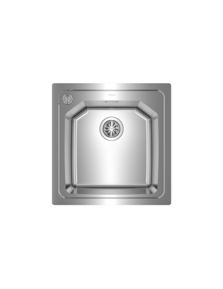 FREGADERO ENRASADO O DE SOBRE ENCIMERA EN ACERO INOX TEKA