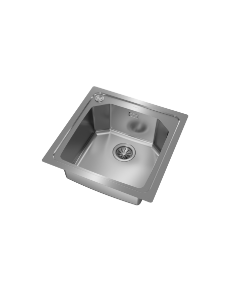 FREGADERO ENRASADO O DE SOBRE ENCIMERA EN ACERO INOX TEKA