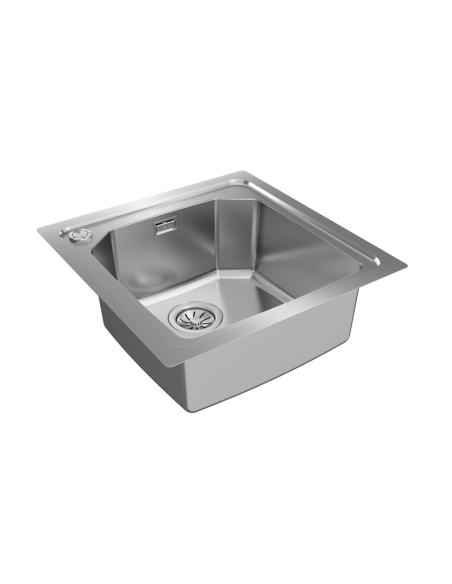 FREGADERO ENRASADO O DE SOBRE ENCIMERA EN ACERO INOX TEKA