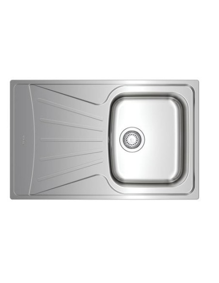 FREGADERO ENCASTRADO PARA MUEBLE DE 45cm EN ACERO INOX. TEKA