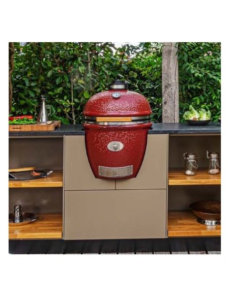BARBACOA MONOLITH CLASSIC ROJA SIN CARRO