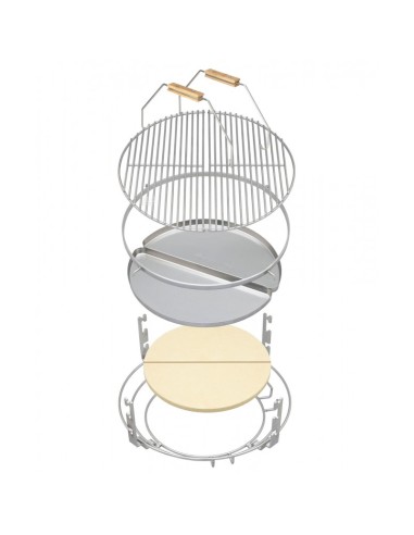 SET 2 PARRILLAS INOX (SMART GRID...