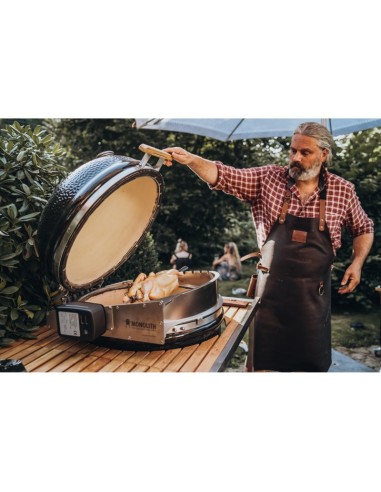 DELANTAL PROFESIONAL DE PIEL GENUINA...