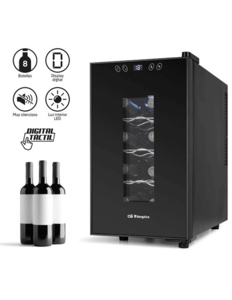 VINOTECA MODELO VT 830 DE 8 BOTELLAS ORBEGOZO