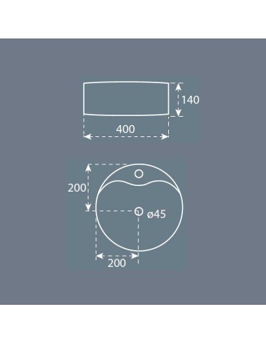 LAVABO CERAMICO SOBRE MUEBLE MODELO...