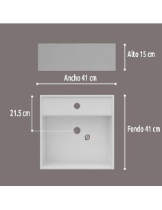 LAVABO CERAMICO SOBRE... 2