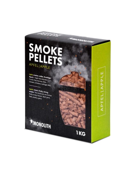 PELLETS MANZANA PARA AHUMAR MONOLITH