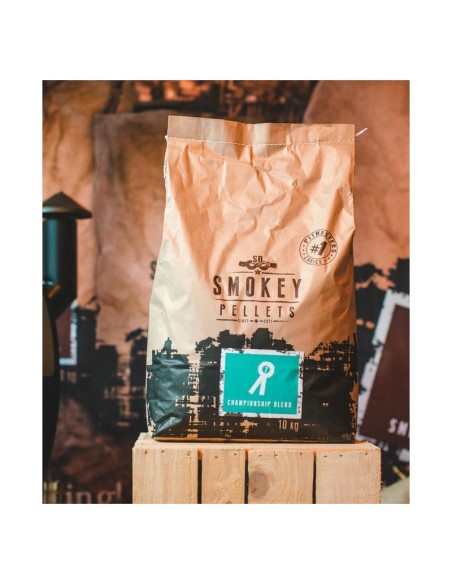 PELLETS CHAMPIONSHIP BLEND SMOKEY BANDIT SACO 10 KG.