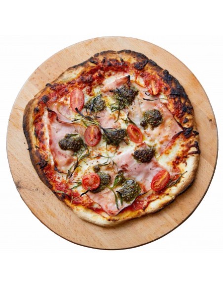 TABLA PARA PIZZA CON ACABADO EN BAMBU