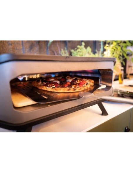 PALA PARA PIZZA EN ACERO INOX. CON ORIFICIOS