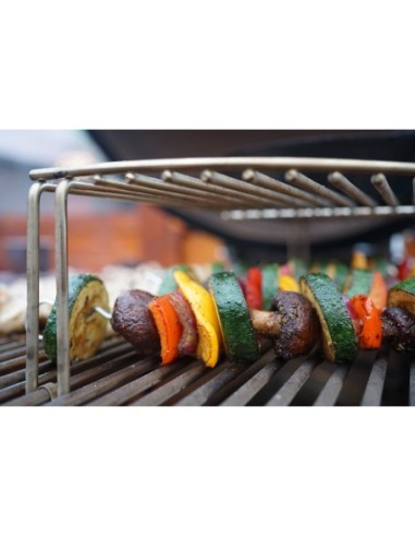 SET 6 BROCHETAS CON SOPORTE KAMADO...