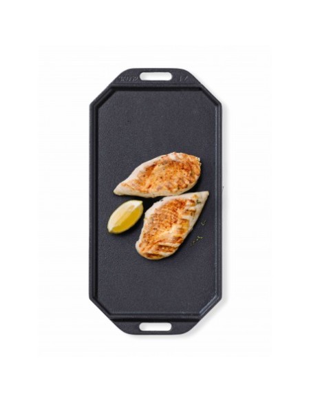 PLANCHA HIERRO FUNDIDO REVERSIBLE CON MANGO EXTRAIBLE