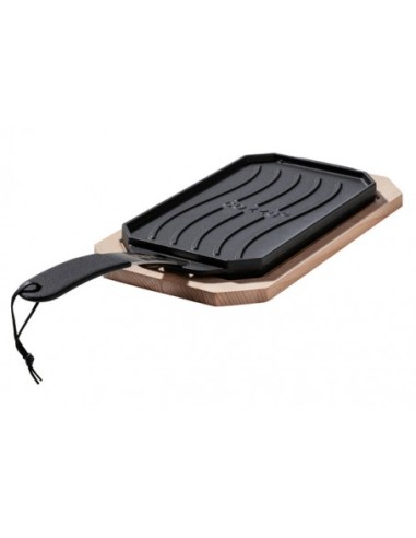 PLANCHA HIERRO FUNDIDO REVERSIBLE CON...