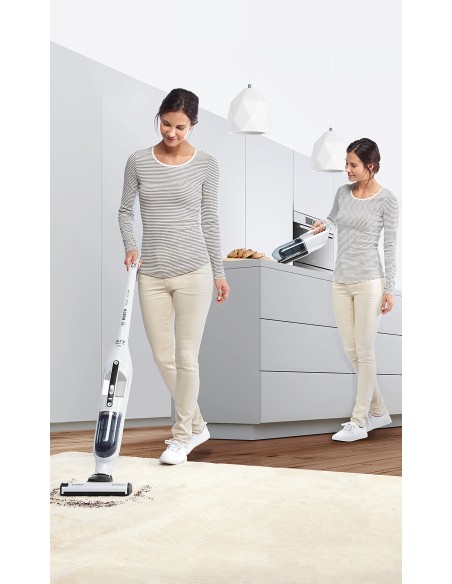 ASPIRADORA BOSCH SERIE 4 SIN CABLE FLEXXO 25.2V  BLANCO