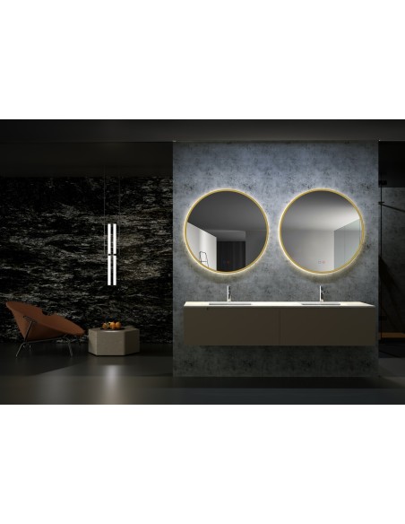 ESPEJO REDONDO RETROILUMINADO MODELO FUN DE LEDIMEX