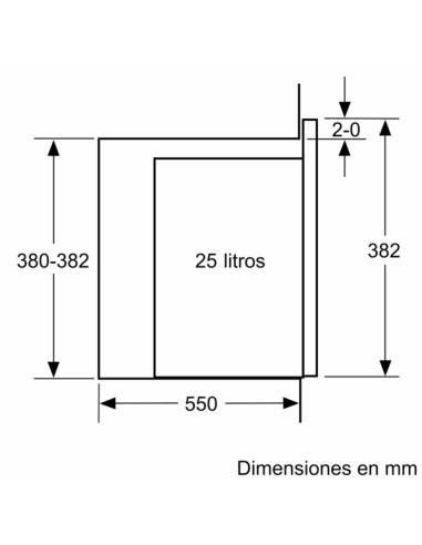 MICROONDAS INTEGRABLE BALAY 59 X 38... MICROONDAS INTEGRABLE BALAY 59 X 38...