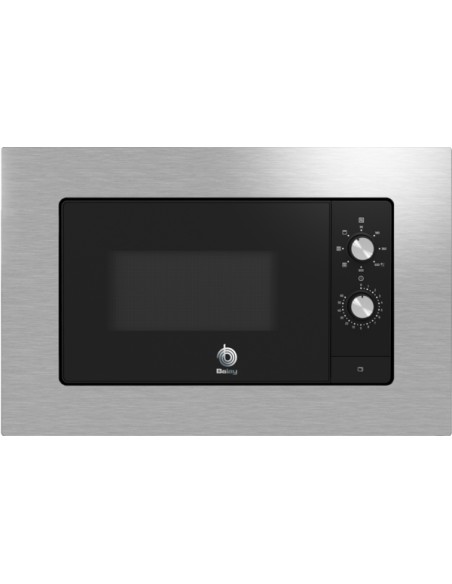 MICROONDAS INTEGRABLE BALAY  EN ACERO INOXIDABLE 20 L.