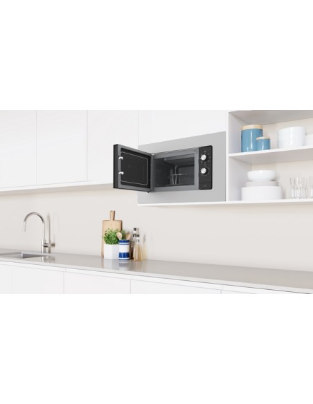 MICROONDAS INTEGRABLE BALAY  EN ACERO INOXIDABLE 20 L.