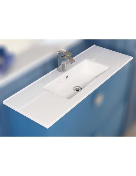 LAVABO CERÁMICO MODELO MILAN BLANCO