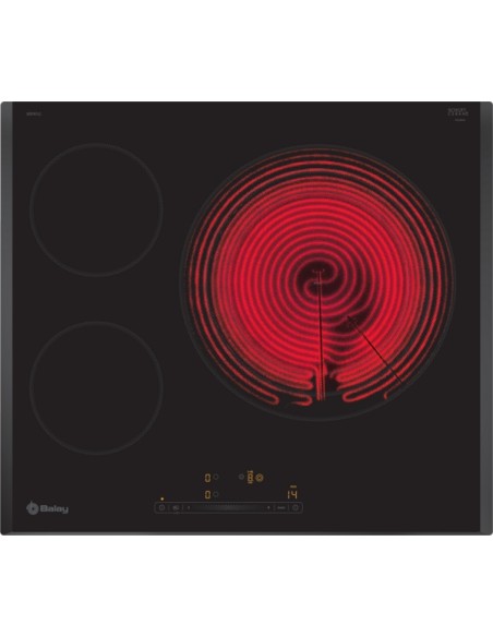 PLACA VITROCERAMICA DE 60cm DE 3 FGOS. BALAY