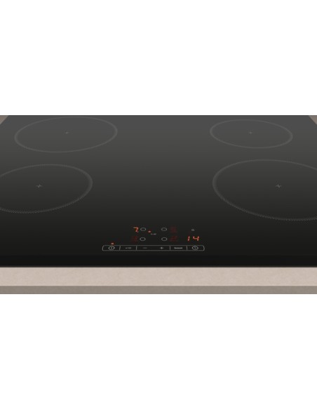 PLACA DE INDUCCION BALAY DE 60 CM NEGRA SIN MARCO ACERO INOXIDABLE