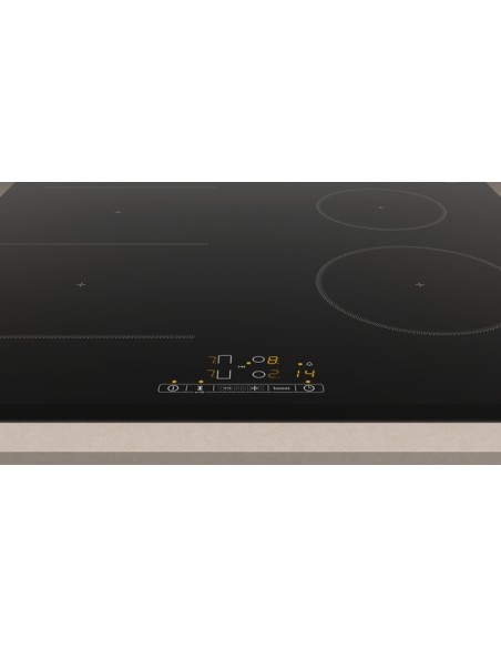 PLACA DE INDUCCION BALAYA DE 60 CM EN COLOR NEGRO SIN MARCO DE ACERO INOXIDABLE